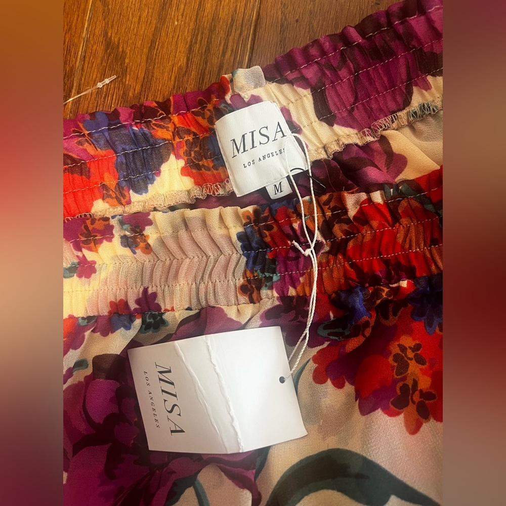 MISA Marion Tiered Skirt Size M NWT